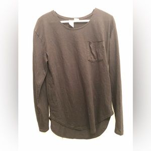 Your Neighbors brand loose neck long sleeve
